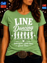 Line Dancing T-shirt
